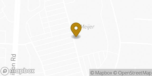 Map showing the location of Meijer in Columbus, OH 43230
