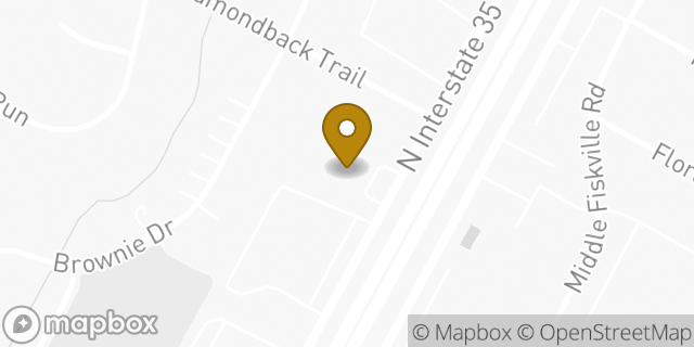 Map showing the location of Budget Truck Rental in Austin, TX 78753