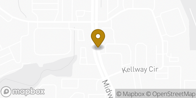 Map showing the location of Hertz Car Rental - Addison - Midway Road in Addison, TX 75001