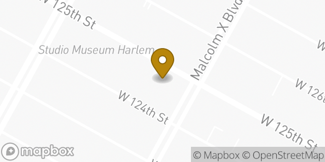 Map showing the location of Amazon Locker - Kim in New York, NY 10027