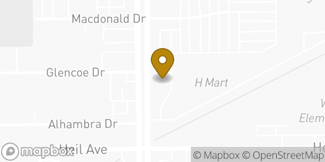 Map showing the location of Pearle Vision in Westminster, CA 92683