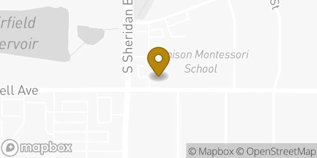 Map showing the location of ATM 7ELEVEN-FCTI in Denver, CO