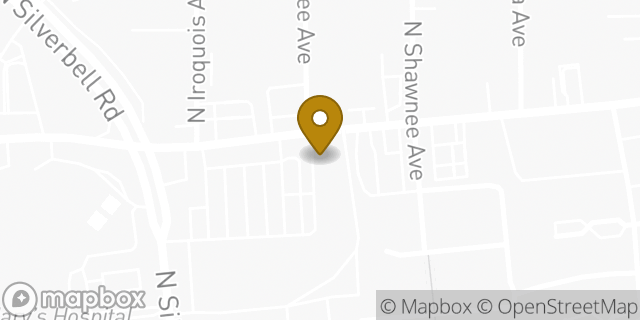 Map showing the location of Subway in Tucson, AZ 85745