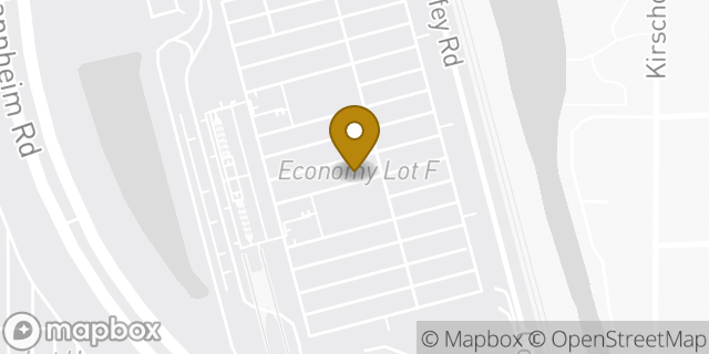 Map showing the location of Avis Car Rental in Chicago, IL 60666