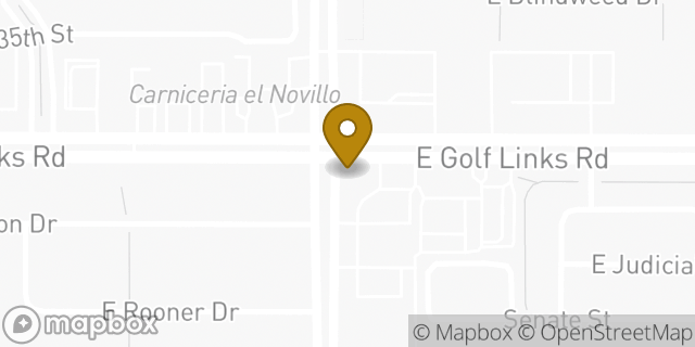 Map showing the location of Safeway INC. in Tucson, AZ 85730