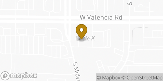 Map showing the location of Amazon Locker - Shallot in Tucson, AZ 85746