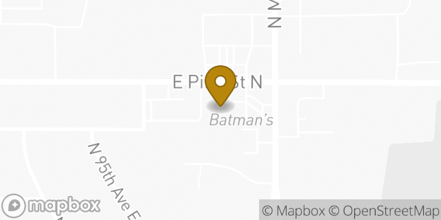 Map showing the location of Amazon Locker - Cinzo in Tulsa, OK 74116