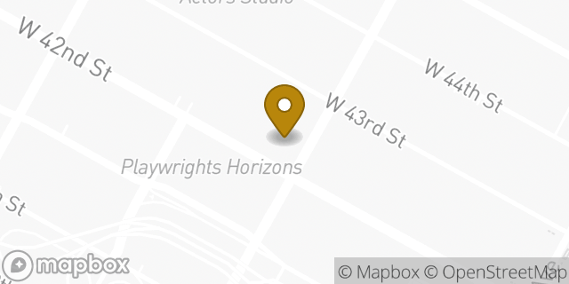 Map showing the location of Citi ATM in New York, NY 10036