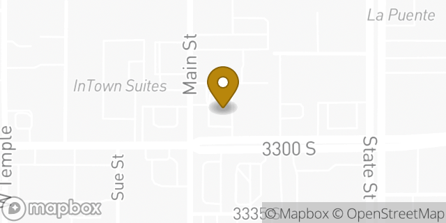 Map showing the location of McDonald's in South Salt Lake, UT 84115