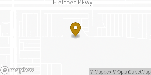 Map showing the location of LensCrafters in El Cajon, CA 92020
