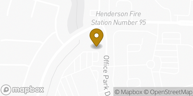 Map showing the location of Pebble Road KinderCare in Henderson, NV 89074