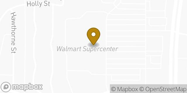 Map showing the location of Walmart in Frisco, TX 75034