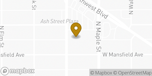 Map showing the location of Albertsons-savon - 233 in Spokane, WA 99205