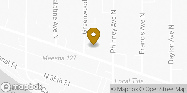 Map showing the location of 7-Eleven in Seattle, WA 98103