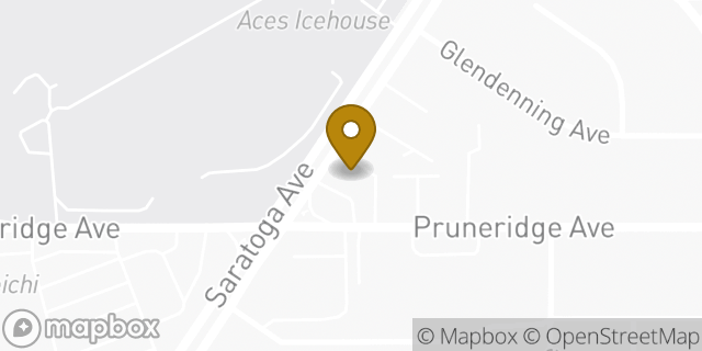 Map showing the location of Amazon Locker - Alina in Santa Clara, CA 95050