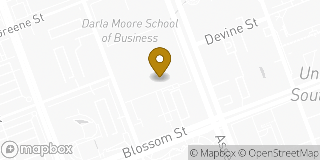 Map showing the location of Amazon Locker - Plenty in Columbia, SC 29201