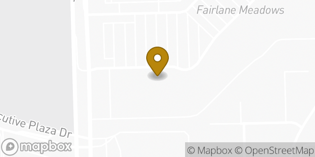 Map showing the location of Amazon Locker - Ahil in Dearborn, MI 48126