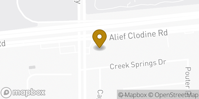Map showing the location of Amazon Locker - Eliziario in Houston, TX 77082