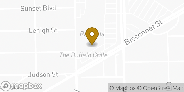 Map showing the location of Subway in Houston, TX 77005