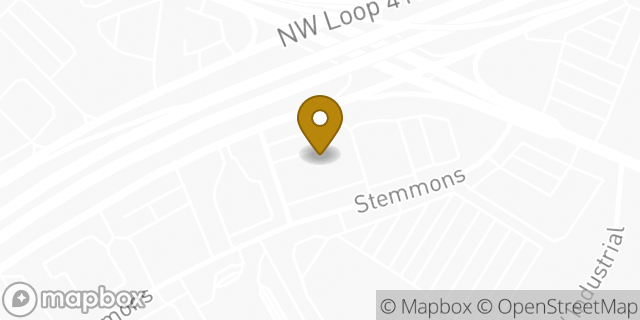 Map showing the location of Hertz in San Antonio, TX 78238