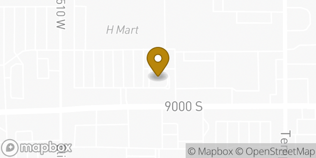 Map showing the location of Dunkin' in West Jordan, UT 84088