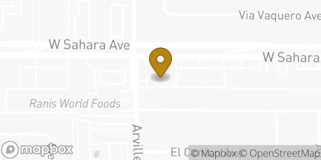 Map showing the location of 7-Eleven in Las Vegas, NV 89102