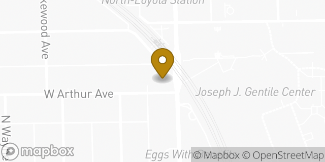 Map showing the location of ATM CVS in Chicago, IL