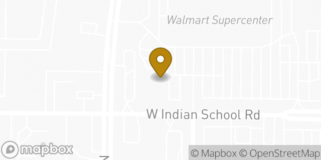Map showing the location of Amazon Locker - Piteo in Phoenix, AZ 85031