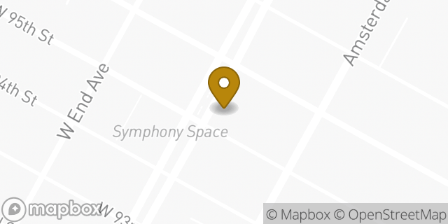 Map showing the location of Chase Bank in New York, NY 10025