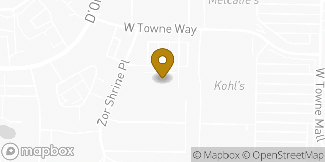 Map showing the location of REI in Madison, WI 53719