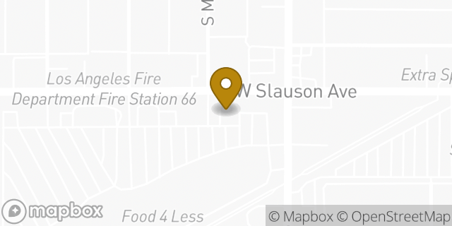 Map showing the location of ATM Walgreens in Los Angeles, CA