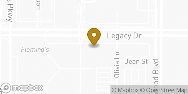 Map showing the location of Starbucks in Plano, TX 75024