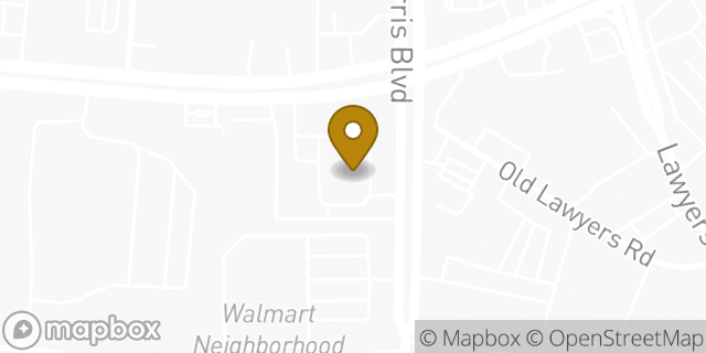 Map showing the location of ATM Walgreens in Charlotte, NC