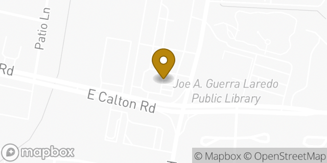 Map showing the location of 7-Eleven in Laredo, TX 78041