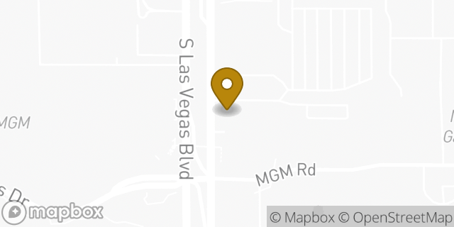 Map showing the location of Olive Garden in Las Vegas, NV 89109