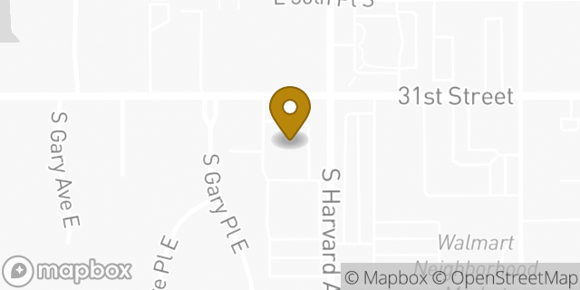 Map showing the location of ATM Walgreens in Tulsa, OK 74135