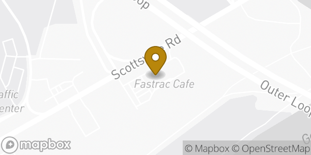 Map showing the location of Amazon Locker - Shaw in Rochester, NY 14624