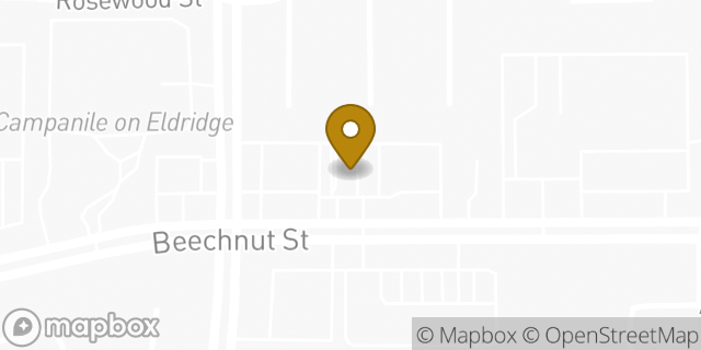 Map showing the location of McDonald's in Houston, TX 77083