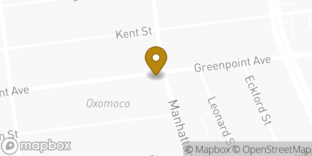 Map showing the location of Dunkin Donuts in Brooklyn, NY 11222