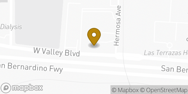 Map showing the location of Enterprise Truck Rental in Colton, CA 92324