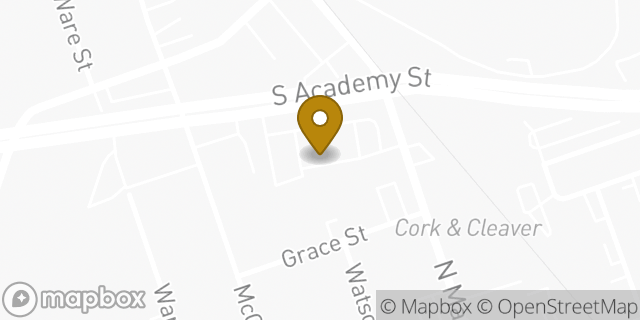 Map showing the location of Amazon Locker - Portfolio in GREENVILLE, SC 29601