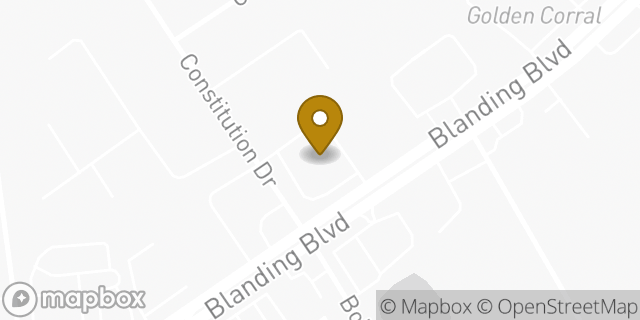 Map showing the location of ATM Walgreens in Orange Park, FL