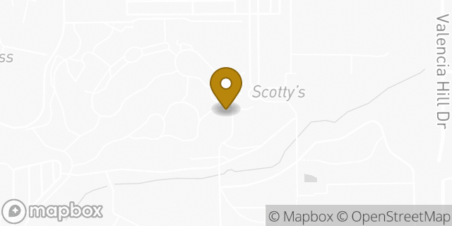 Map showing the location of Amazon Locker - Pentland in Riverside, CA 92507