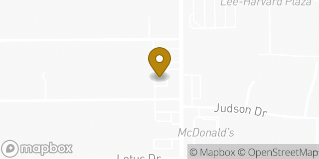 Map showing the location of Dunkin' in Cleveland, OH 44128