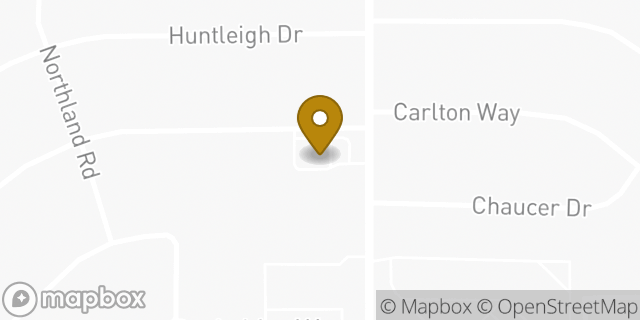 Map showing the location of Dunkin' in The Village, OK 73120