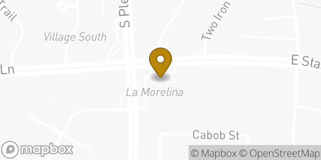 Map showing the location of Amazon Locker - Rita in Austin, TX 78744