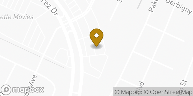 Map showing the location of The UPS Store in Chalmette, LA 70043