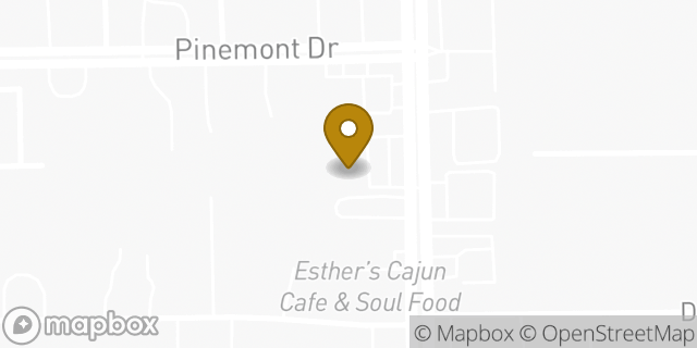 Map showing the location of EZPAWN in Houston, TX 77018