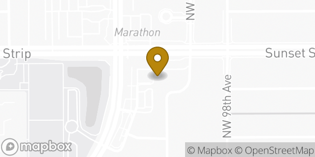 Map showing the location of Amazon Locker - Evalin in Sunrise, FL 33322