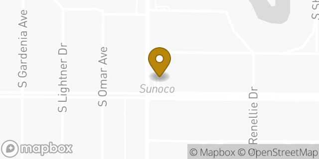 Map showing the location of Amazon Locker - Wolftail in Tampa, FL 33629